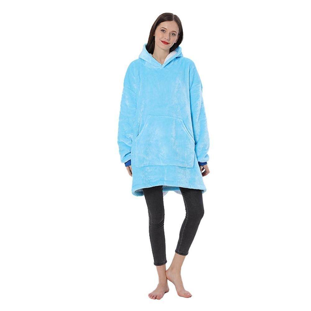 Pokemon Vaporeon Hoodie Wearable Costume Keep Warm Cozy Lazy TV Blanket - Azufun