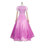 Rapunzel Halloween Costume Tangled Princess Cosplay Dress for Women - Azufun