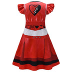 Red from Descendants 4 Queen of Hearts Costume Dresses - Azufun