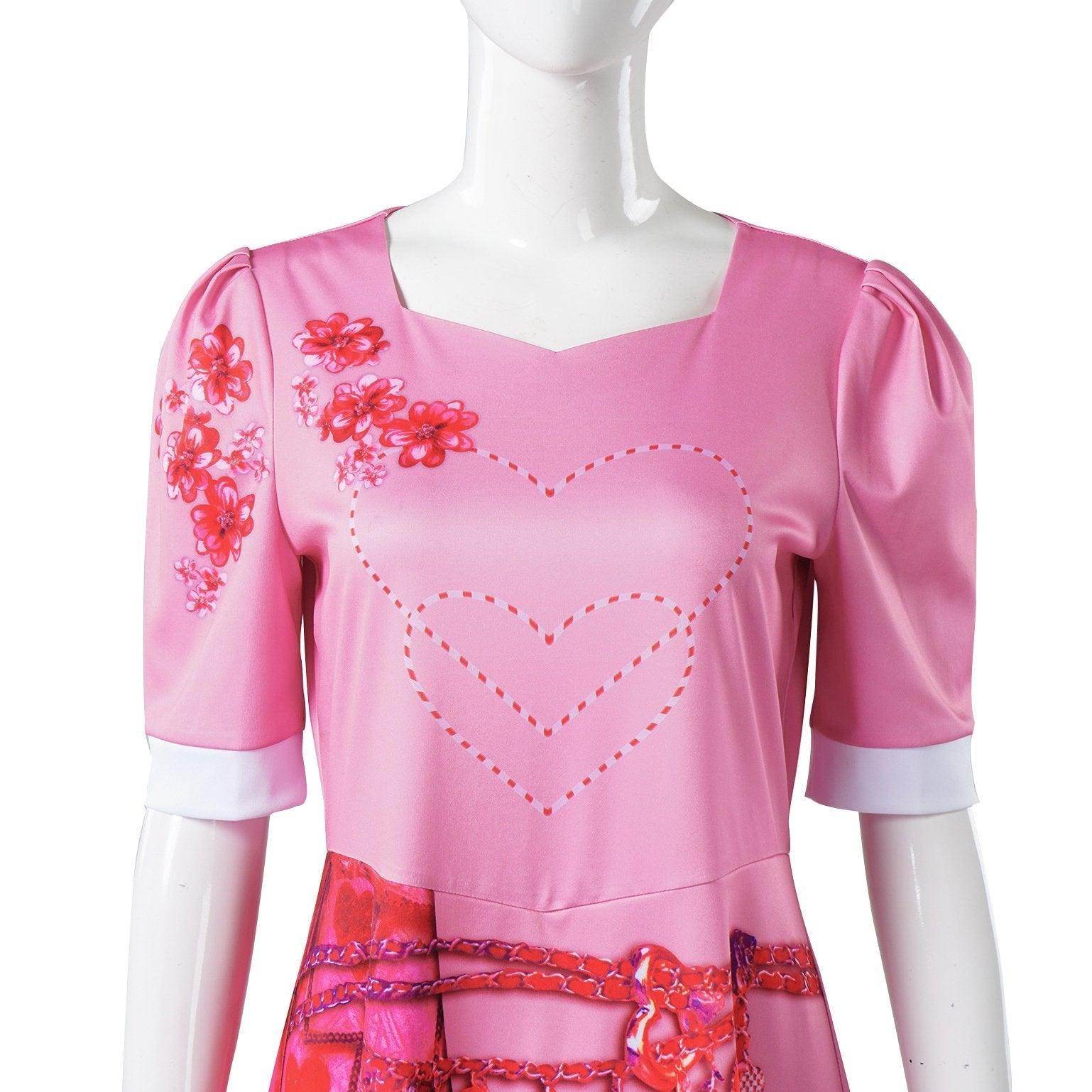 Red from Descendants 4 Queen Of Hearts Costume suit For Adult - Azufun