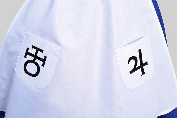 Returns Alice Cosplay Costume Maid Dress Halloween Carnival Blue Outfits Dresses For Women - Azufun