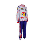 Ricky Bobby Nascar Cosplay Costume Talladega Nights Wonder Bread Racing Apparel - Azufun