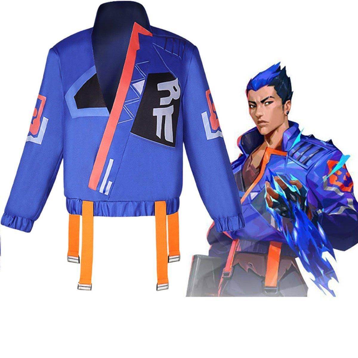 Riot Games Valorant Yoru Coat Halloween Carnival Suit Cosplay Costume For Adults - Azufun