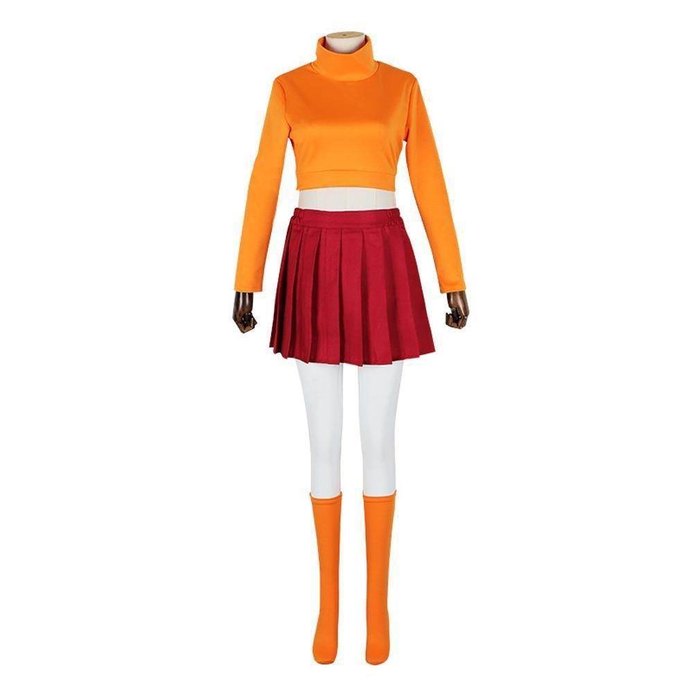 Scoob Scooby-Doo Velma Daphne Costume Cosplay - Azufun