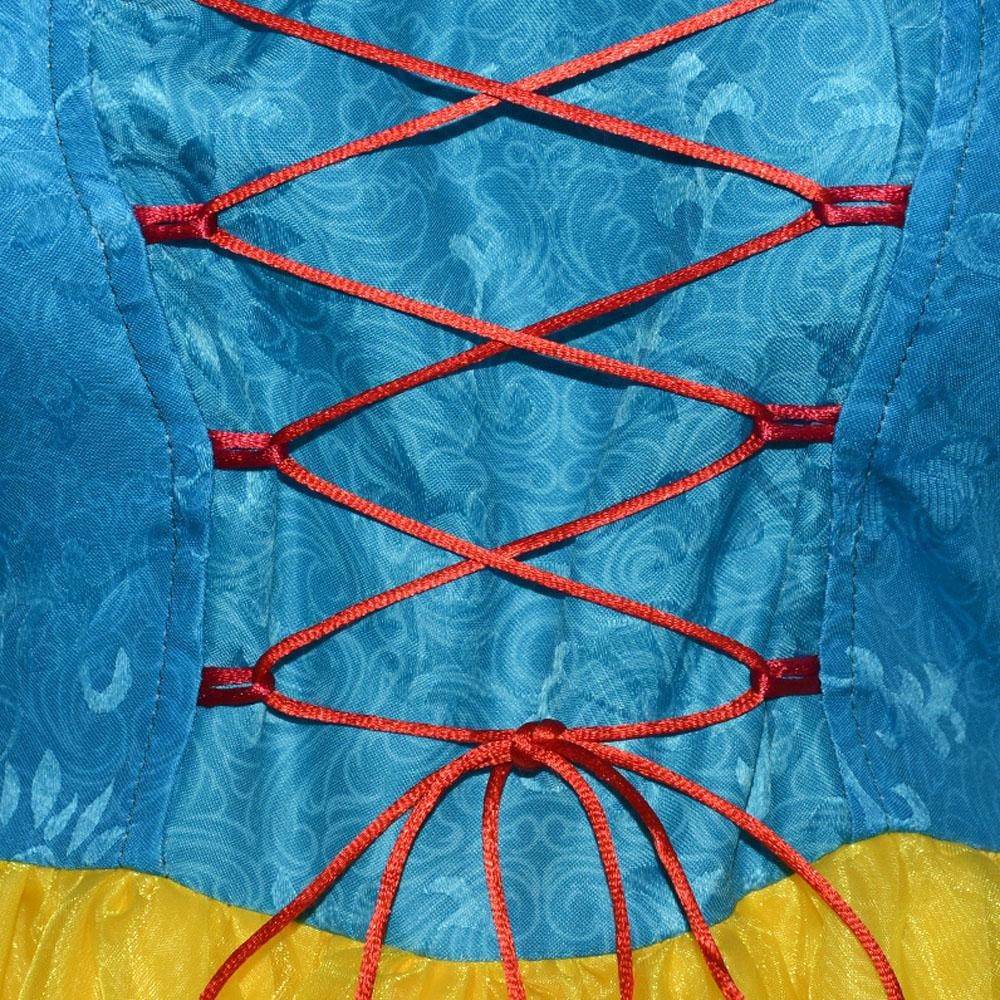 Snow White Princess Dress Cosplay Costume Carnival For Adult - Azufun