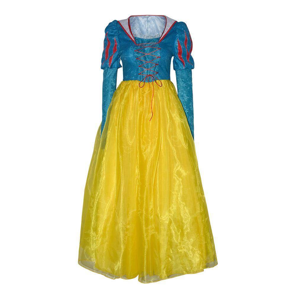 Snow White Princess Dress Cosplay Costume Carnival For Adult - Azufun