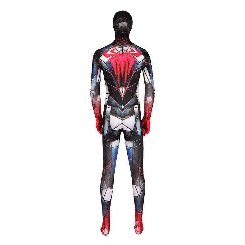 Spider-Man 2099 PS5 Comics Miles Morales Jumpsuit Halloween Cosplay Costume Bodysuit - Azufun