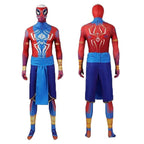 Spider-Man: Across The Spider-Verse India Pavitr Prabhakar Jumpsuit Cosplay Costume - Azufun
