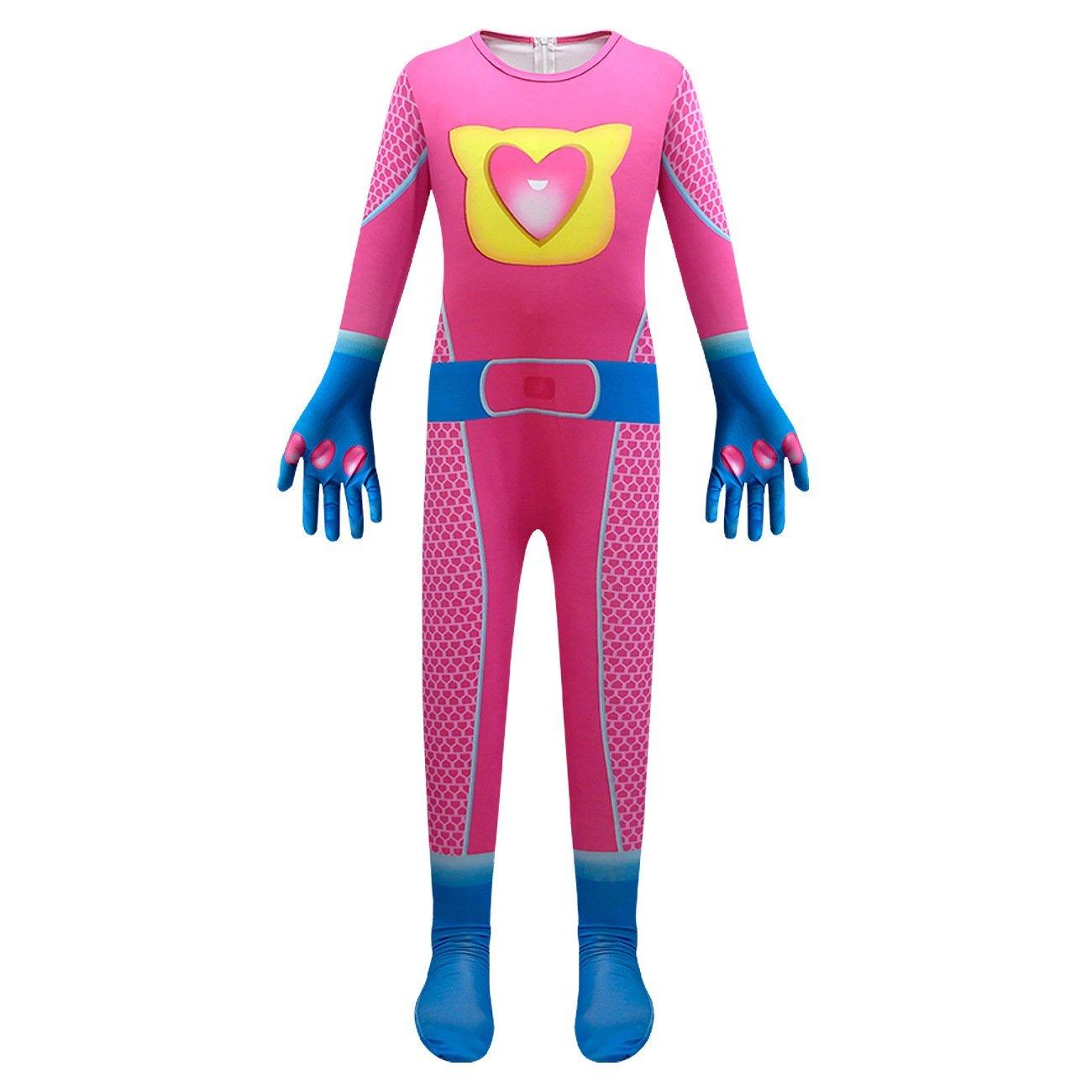 Super Cute Kitties Jumpsuits Cosplay costume With Mask For Kids