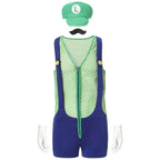 BuySuper Mario Bros. COS Men's Party Straps Uniform Halloween Costume Now Cheaper With 3 - 5 Days Ship - PajamasBuy