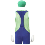 BuySuper Mario Bros. COS Men's Party Straps Uniform Halloween Costume Now Cheaper With 3 - 5 Days Ship - PajamasBuy