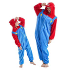 Super Mario Super Mario Classic Luigi Costume kigurumi Onesies - Pajamasbuy