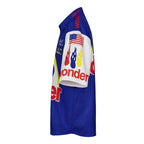 Talladega Nights Ricky Bobby Racing Shirt and Hat Set Men's Short Sleeve Casual Costume - Azufun