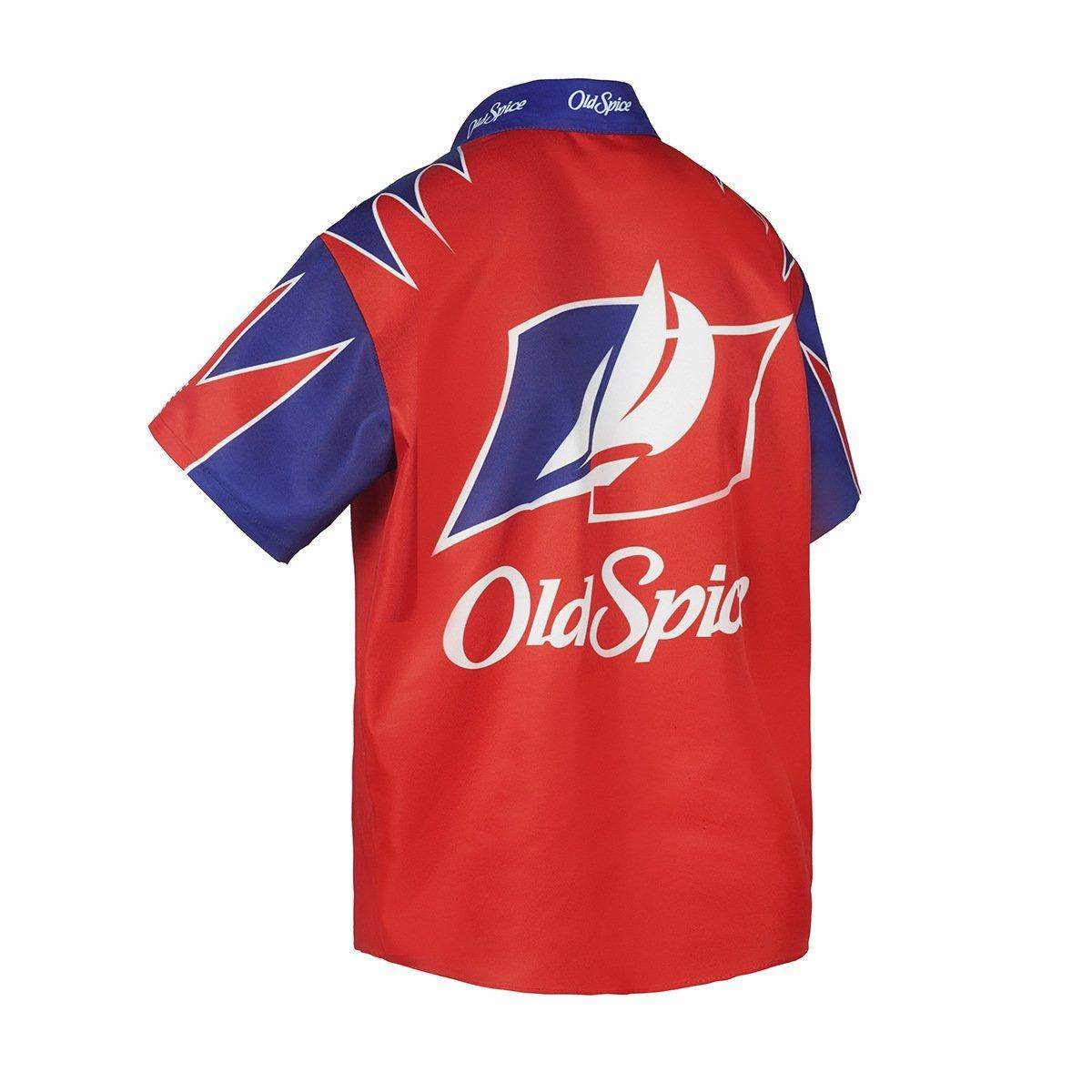 Talladega Nights Ricky Bobby Racing Shirt and Hat Set Men's Short Sleeve Casual Costume - Azufun