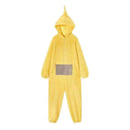 Teletubbies Tinky Winky Dipsy Po Laa-Laa Coral Fleece Onesies Pajamas for Adults Kids - Azufun
