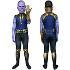 Thanos costume Jumpsuit bodysuits Avengers 4 with mask party cosplay Hallowwen - Azufun