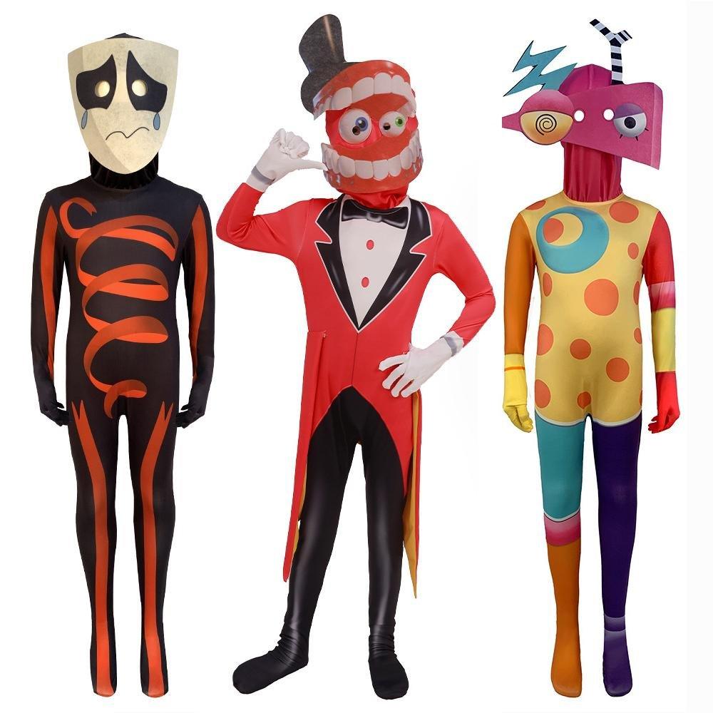 The Amazing Digital Circus TADC Caine Zooble Gangle Kinger Costume Cosplay Halloween - Pajamasbuy