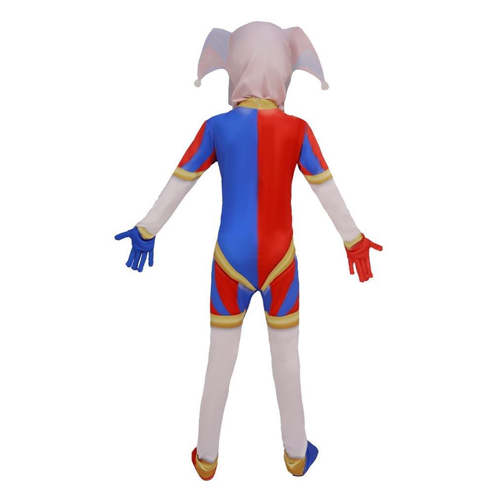 The Amazing Digital Circus TADC Pomni Costume Zentai Bodysuit Cosplay Halloween - Pajamasbuy