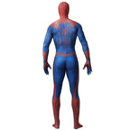 The Amazing Spider-Man Peter Parker Cosplay Costume with Black Eyes - Azufun