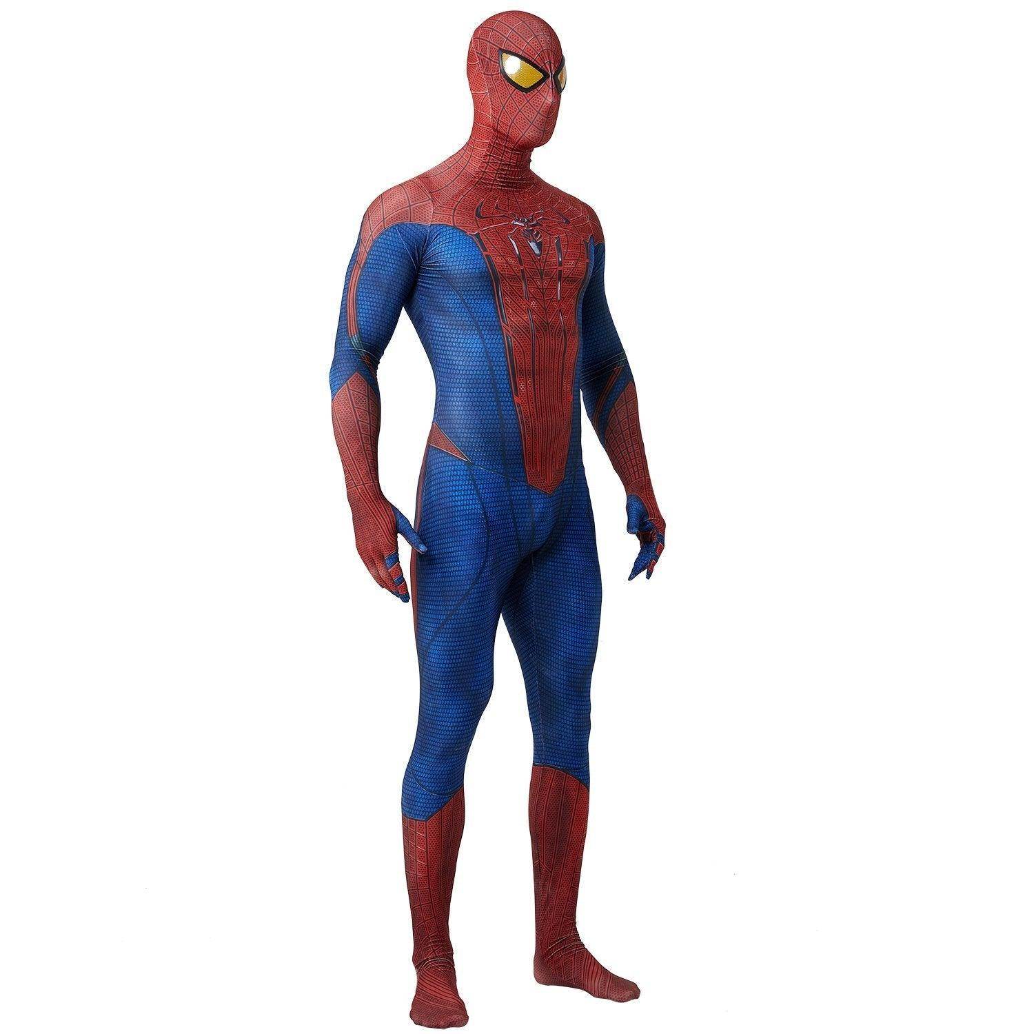 The Amazing Spider-Man Peter Parker With Yellow Eyed Cosplay Costume - Azufun