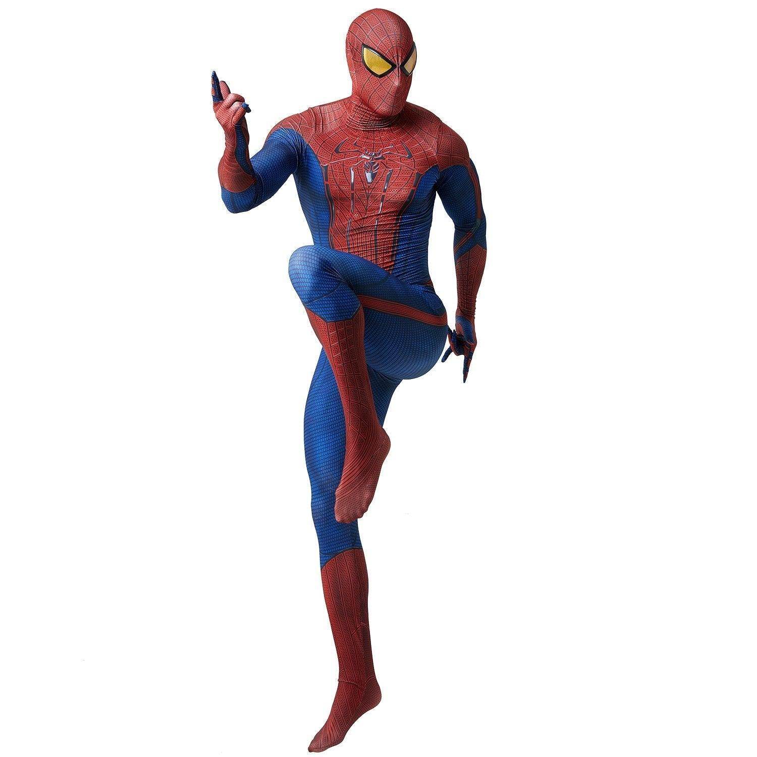The Amazing Spider-Man Peter Parker With Yellow Eyed Cosplay Costume - Azufun