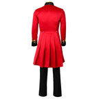 The Greatest Showman Cosplay Costume P.T. Barnum Red Suit - Azufun