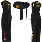 The Karate Kid Costumes Taekwondo Cobra Karate Training Suits Movie Cosplay - Azufun