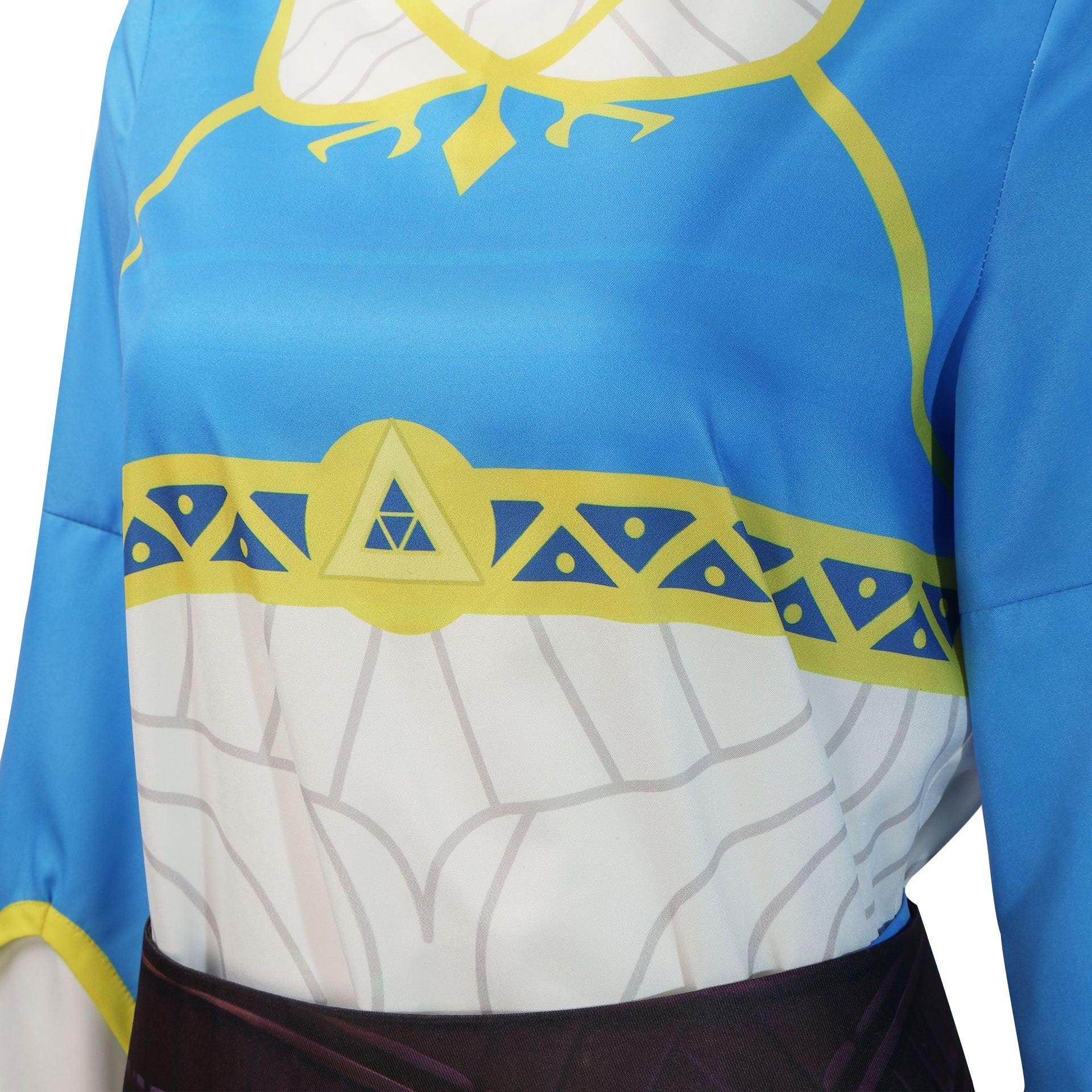 The Legend of Zelda Breath of the Wild Princess Zelda Halloween Cosplay Costume Outfits Carnival Suit Adults - Azufun