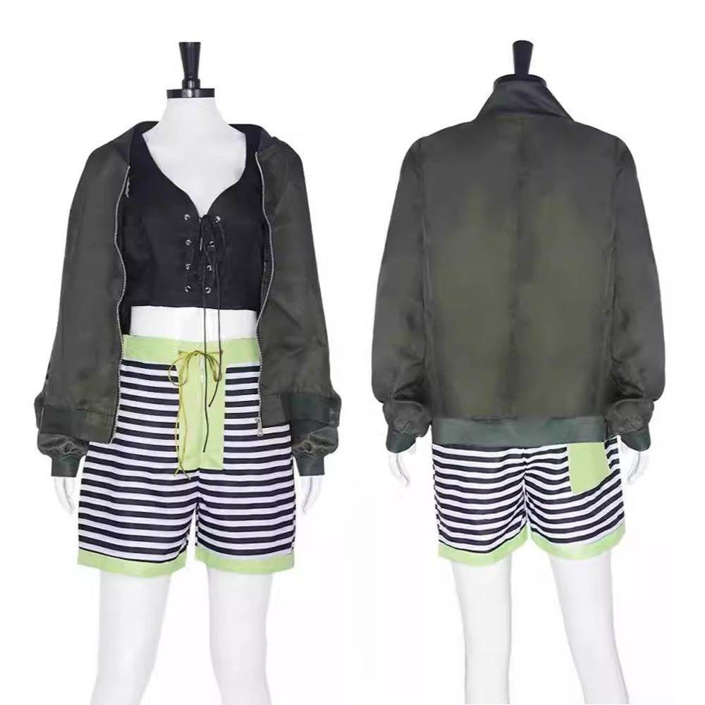 The Professional Léon Mathilda Lando Green casual suit cosplay costume - Azufun