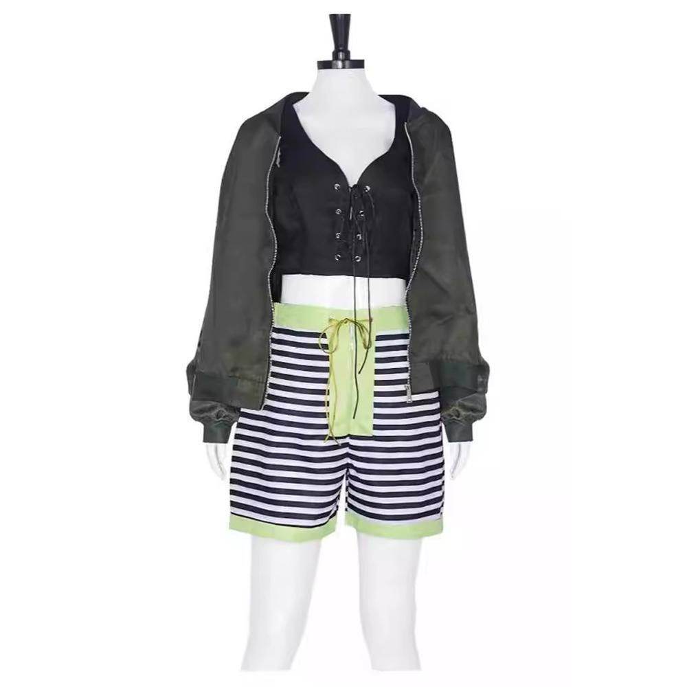 The Professional Léon Mathilda Lando Green casual suit cosplay costume - Azufun