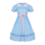 The Shining Twins Prom Dress Costume Cosplay Outfits Halloween Carnival Suit - Azufun