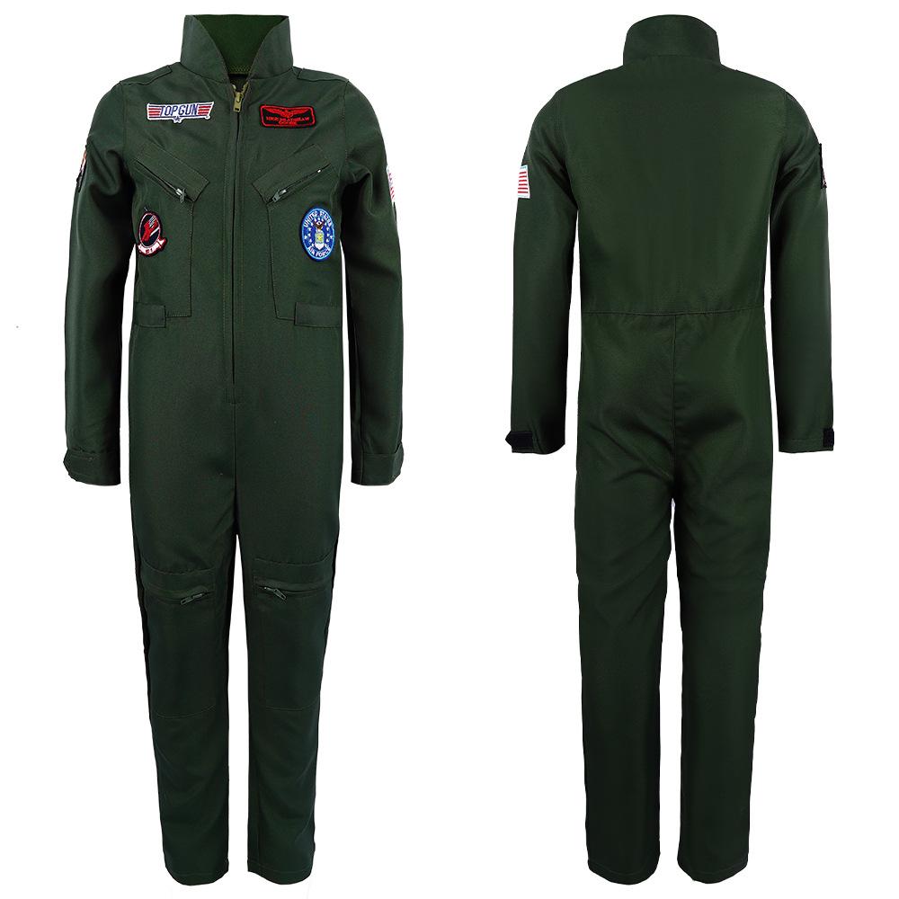 BuyTop Gun Maverick Pilot Uniform Outfit Carnival Suit Cosplay Costumes for Adult Now Cheaper With 3 - 5 Days Ship - PajamasBuy