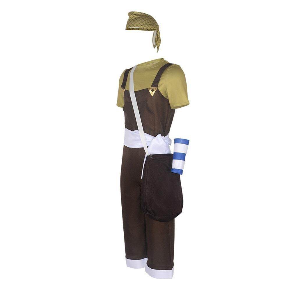 Usopp Anime One Piece Cosplay Costumes Carnival Party Outfits Full Set - Azufun
