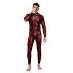 Venom Cosplay Costume Jumpsuit Halloween Party Bodysuit Outfit Zentai for Adults Men - Azufun