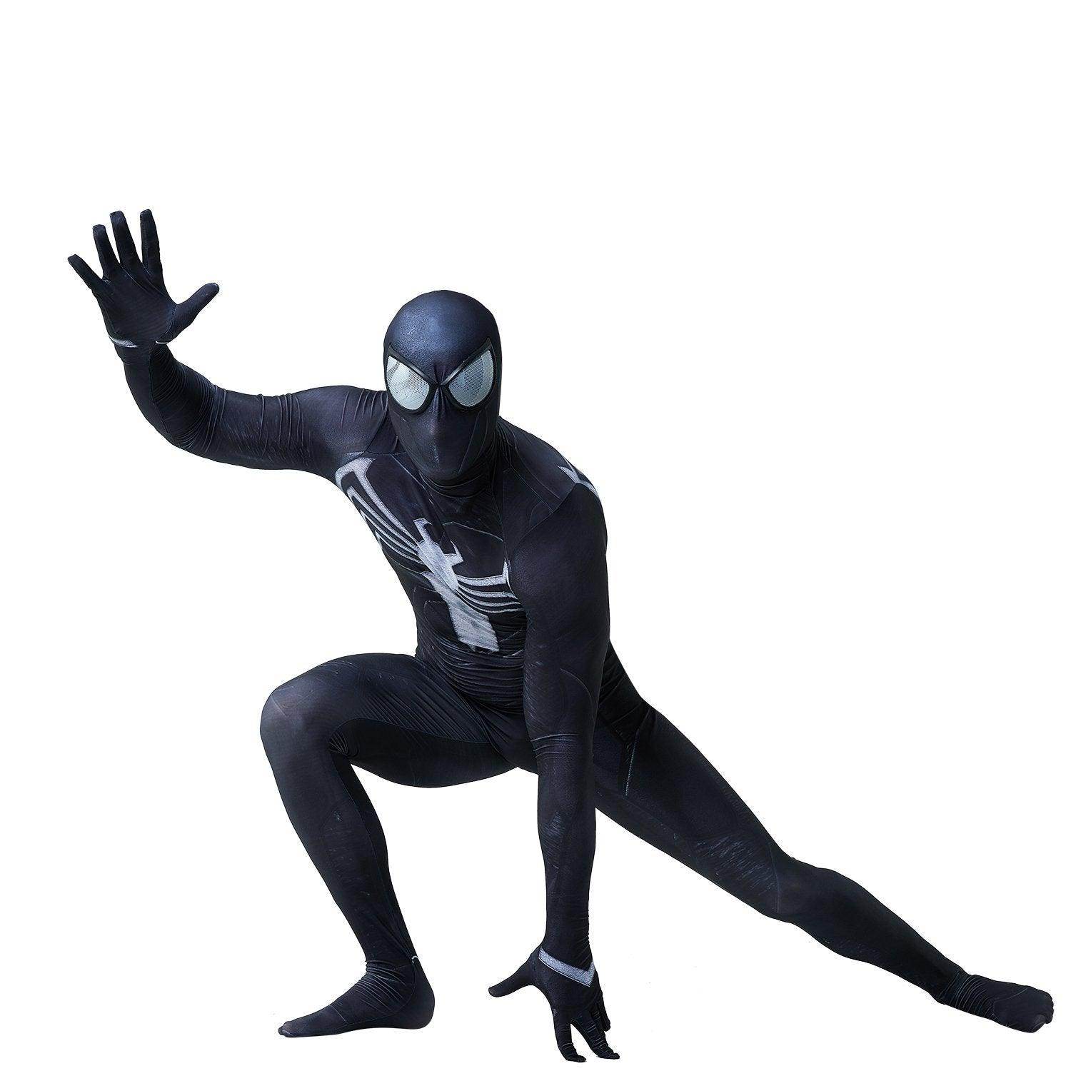 Venom Spider-Man 2 Peter Parker Jumpsuit Costume for Adults Kids - Azufun