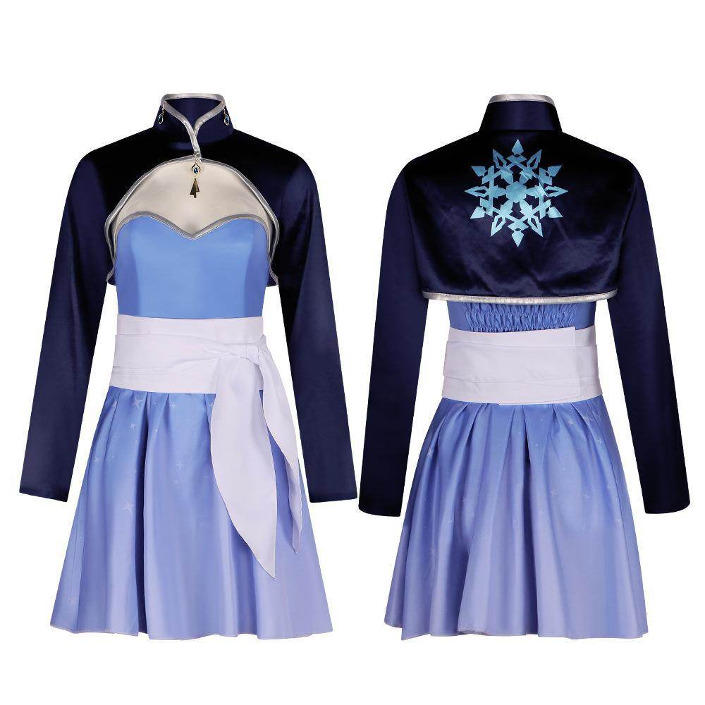 Weiss Schnee RWBY Cosplay Costume Carnival For Adult - Azufun