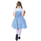 Wizard of Oz Dorothy Costume Dress Maid Alice for Girls Women - Azufun