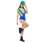 Women Super Mario Gamer Babe Halloween Costume - Pajamasbuy