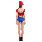 Women Super Mario Gamer Babe Halloween Costume - Pajamasbuy