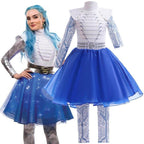 Zombie girls team uniform dress tights two-piece costume - Azufun